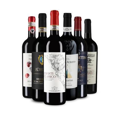 Wine in Black Best of Toskana-Paket
