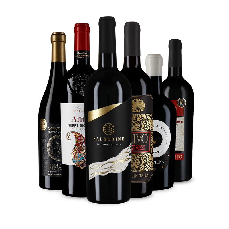 Wine in Black Pizza, Pasta & Amore-Paket