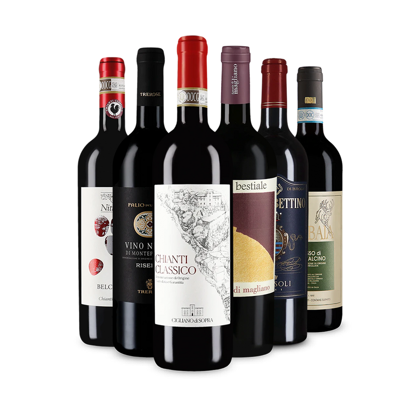 Wine in Black Best of Toskana-Paket