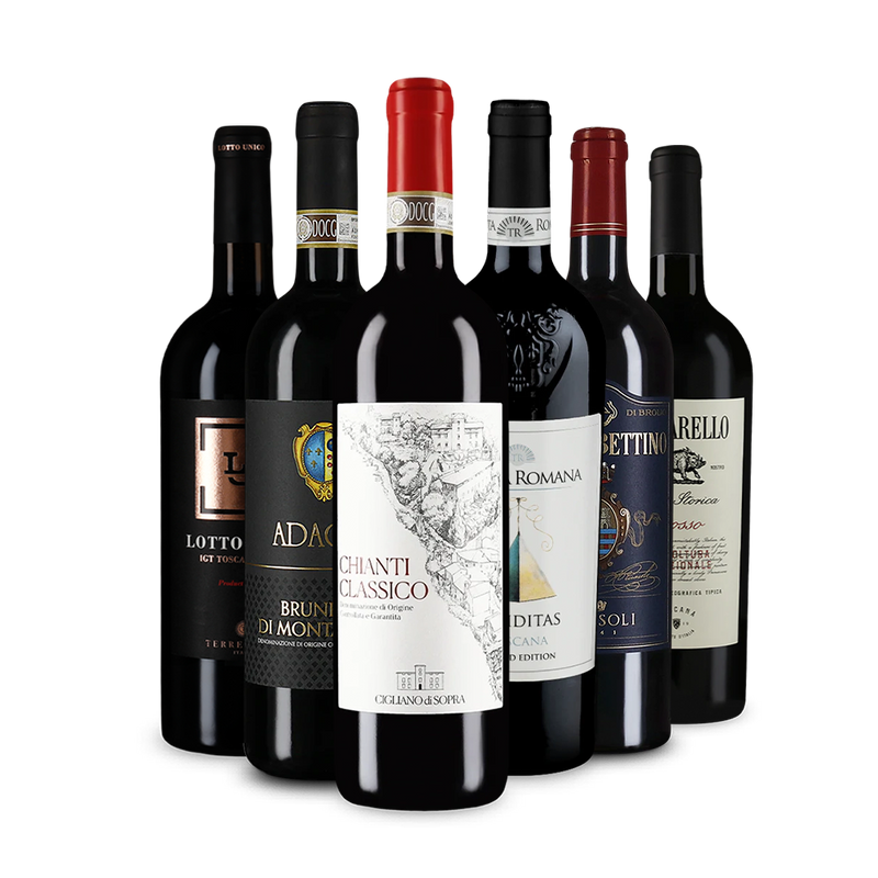 Wine in Black Best of Toskana-Paket