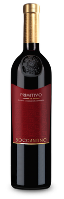 Boccantino Primitivo da uve leggermente appassite Salento 2021
