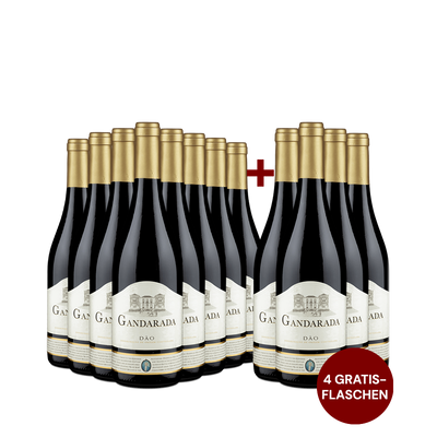 8+4 Flaschen Gandarada Dão Tinto 2019