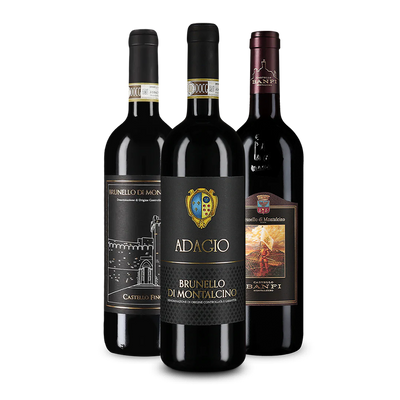 Wine in Black Brunello di Montalcino-Paket