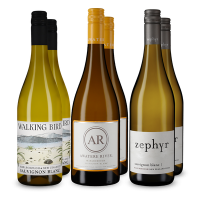 3x2 Wine in Black Neuseeland Sauvignon Blanc