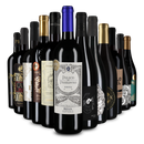 12x1 Wine in Black 12er Rotwein Bestseller Set