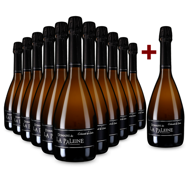 11+1 Flaschen Domaine de la Paleine Crémant de Loire Brut NV