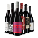 6x1 Wine in Black Australien Set