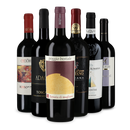 6x1 Wine in Black Super Tuscan Set