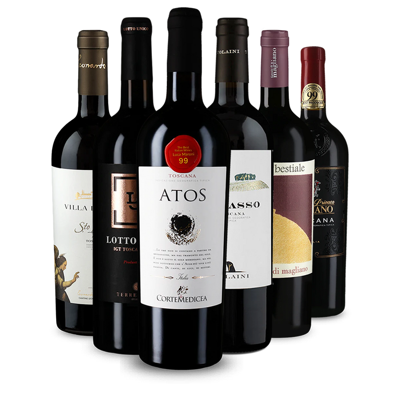 Wine in Black Supertuscan-Paket
