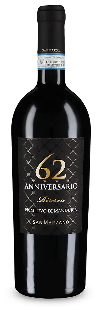 Anniversario 62 Primitivo di Manduria Riserva 2019