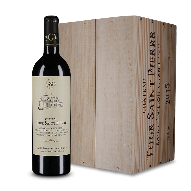 6 Flaschen Saint-Émilion Grand Cru in Holzkiste 2015 – persönliche Empfehlung