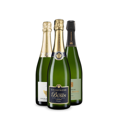 Champagner deluxe: 3 Flaschen purer Genuss!