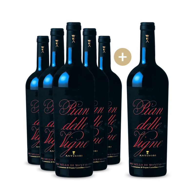 5+1 Antinori Pian delle Vigne Brunello di Montalcino 2019