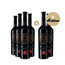 4+2 Flaschen Primitivo Senatore Gioia del Colle 2017 + Wine-in-Black-Kellnermesser