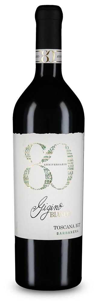 Gigino Toscana Bianco 80 Anniversario 2024